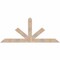 Ekena Millwork Saratoga Smooth Timber Gable Bracket, Douglas Fir, 84"W x 35"H x 1 1/2"D x 5 1/2"F, 10/12 Pitch GBW084X35X0206SAR00SDF - alternate 1